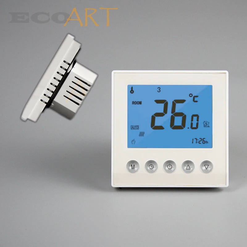 WiFi Controller Heating Thermostat 7 Days Programmable With Backlight App Remotely Control | Бытовая техника