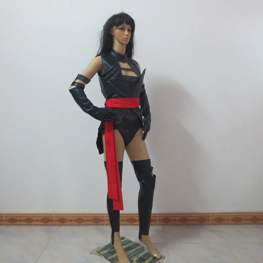 Костюм для косплея Apocalypse Psylocke женщин сексуальный взрослый костюм психоделия
