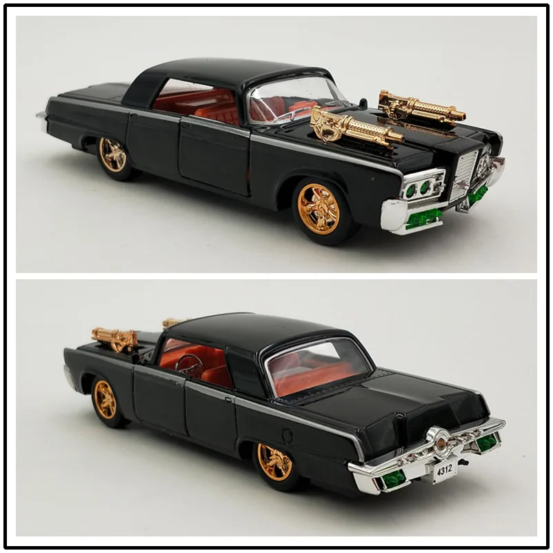 Special Die-cast Metal 1/36 Vintage Car Muscle Simulation Model Sound And Light Back Children's Toys At Home Display Collection | Игрушки