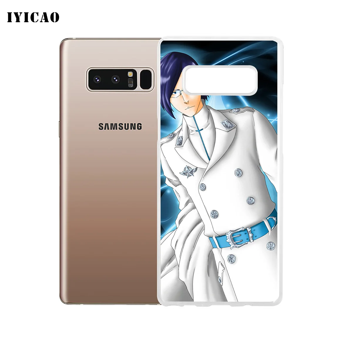 Мягкий силиконовый чехол для телефона IYICAO Bleach с мультяшными персонажами Samsung A5 A6