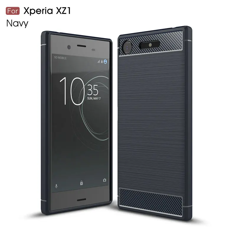 Кожаный чехол для Sony Xperia XZ2 Compact H8314 H8324 двойной тонкий армированный телефона H8216