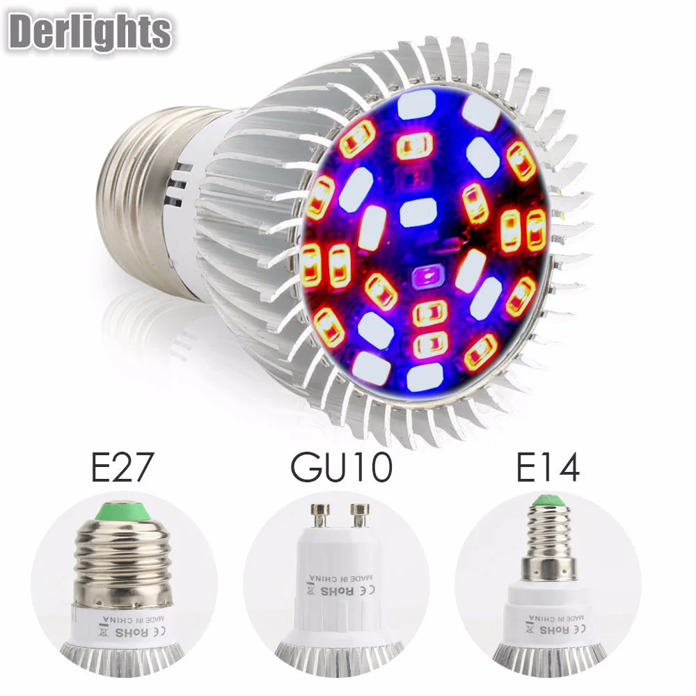 GU10 /E14/E27 100 (лм/Вт) УФ ИК Светодиодная лампа|Ультрафиолетовые лампы| |