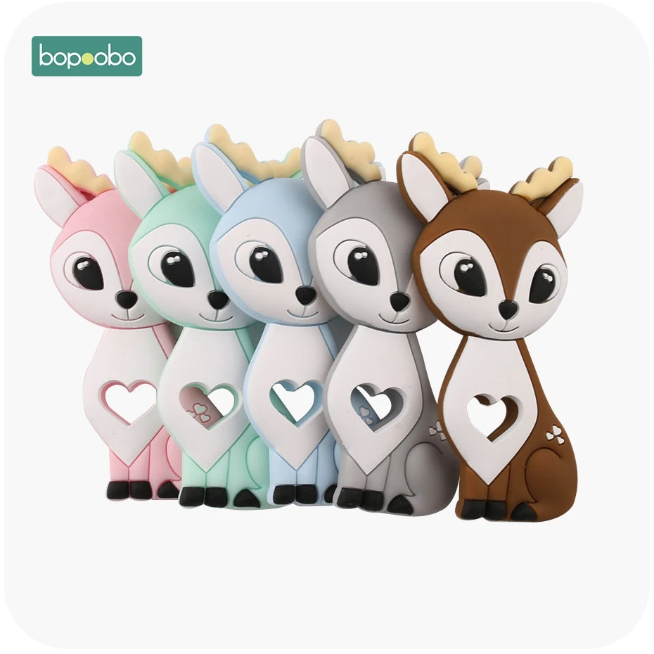 Силиконовый Прорезыватель для зубов Bopoobo 1 шт.|Детские прорезыватели| |