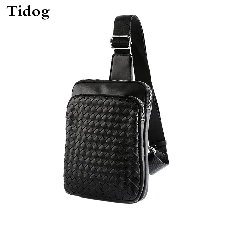 Tidog новая форма груди тканая Мужская нагрудная сумка|new bag|mens chest bagchest bag |