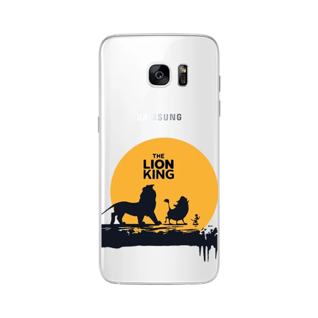 TPU Король Лев Пумба Акуна Матата Мягкий силиконовый чехол для телефона samsung Galaxy S6 S7EDGE S8 S9 S10PLUS S10Lite M10 M20 - Цвет: TPU