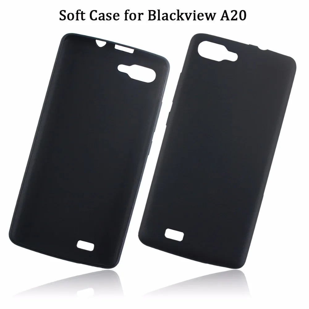 Чехол для телефона 5 'ɻlackview A20 Жесткий задней панели силиконовый мягкий ТПУ
