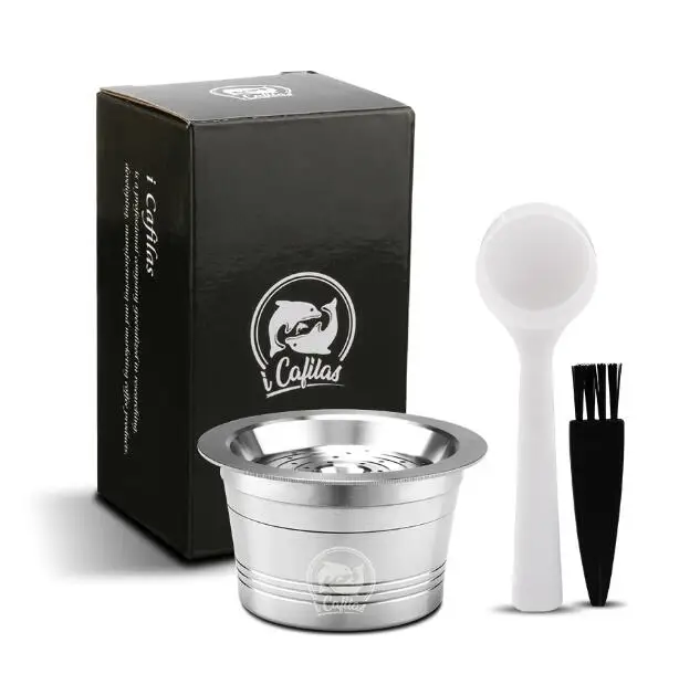 ICafilas эко нержавеющая сталь многоразового использования cafessimo Классический(B) кофе капсулы Многоразовые Фильтр для Caffitaly& Tchibo Mahcine - Цвет: 1Classic