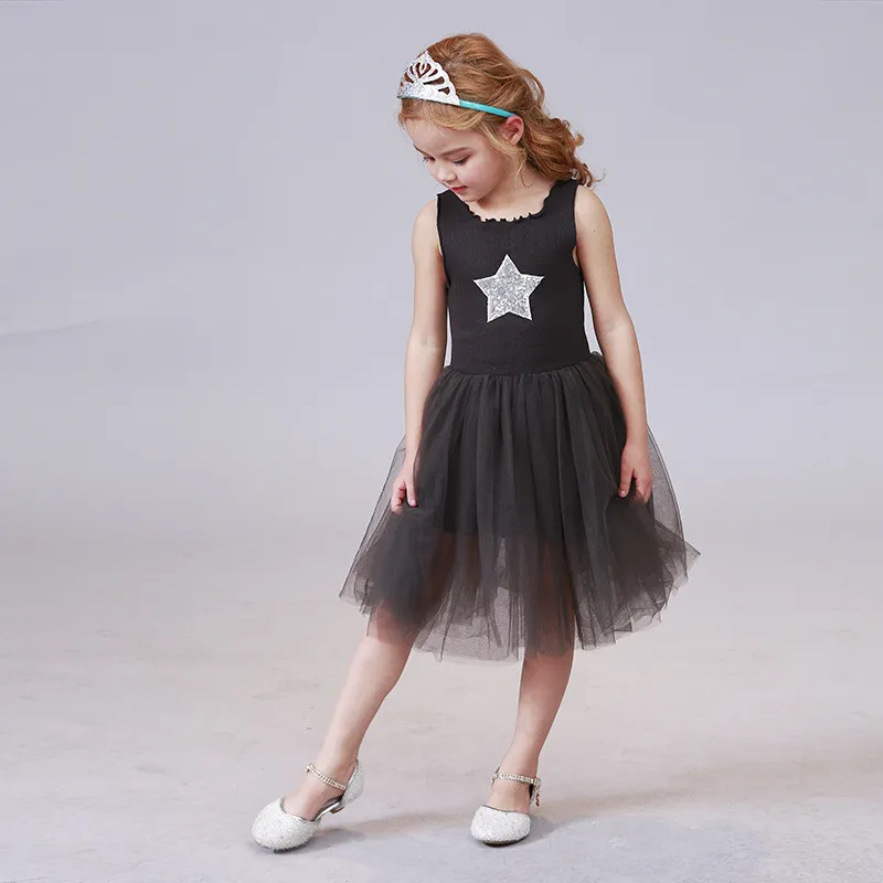 Baby Girls Princess Tutu Dress Flower dress Birthday Party Costume Children Summer Tulle Star | Детская одежда и обувь