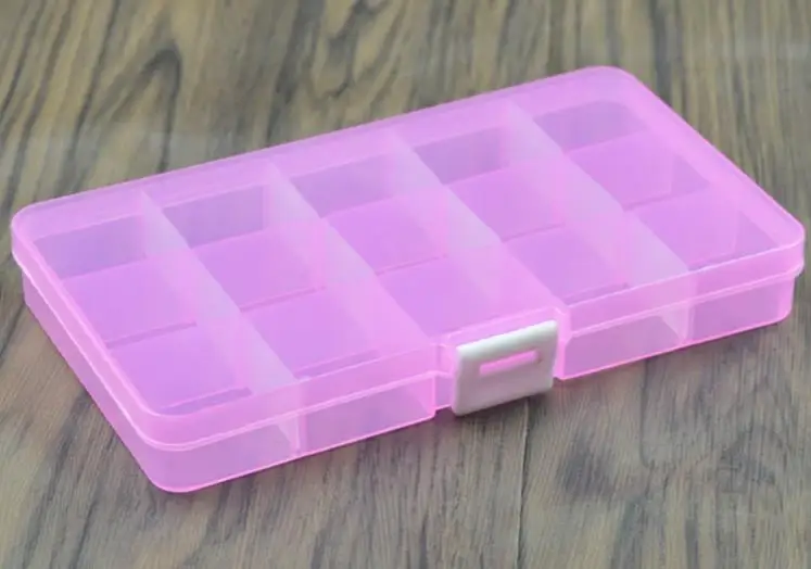 Бесплатная доставка 15 Отсек установка Демонтажные прозрачные полипропиленовые