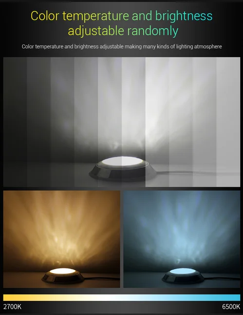 Milight 9 Вт 15 Вт 27 Вт IP68 свет RGB для использования в грунтовых водах+ CCT подводный светильник Настенный 27 Вт RGB+ CCT PAR56 Светодиодный свет бассейна 433 МГц