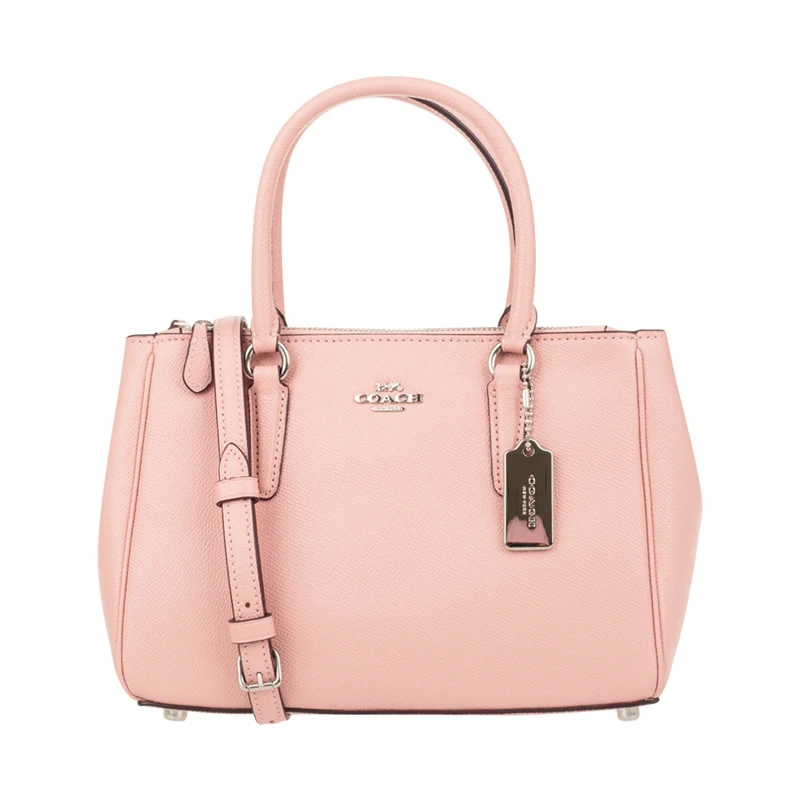 Тренерская Кожаная Мини сумка Surrey Carryall F44962 - Цвет: PeachF44962SVET