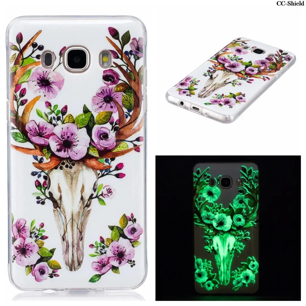 Luminous Case for Samsung Galaxy J7 2016 SM-J710 SM-J710F SM-J710FN SM-J710FN/DS SM J710F J710FN J710FN/DS TPU Soft phone case |