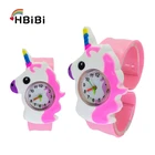 Часы Детские с мультяшным рисунком пчелы пони, электронные спортивные наручные для мальчиков и девочек, 4 шт.