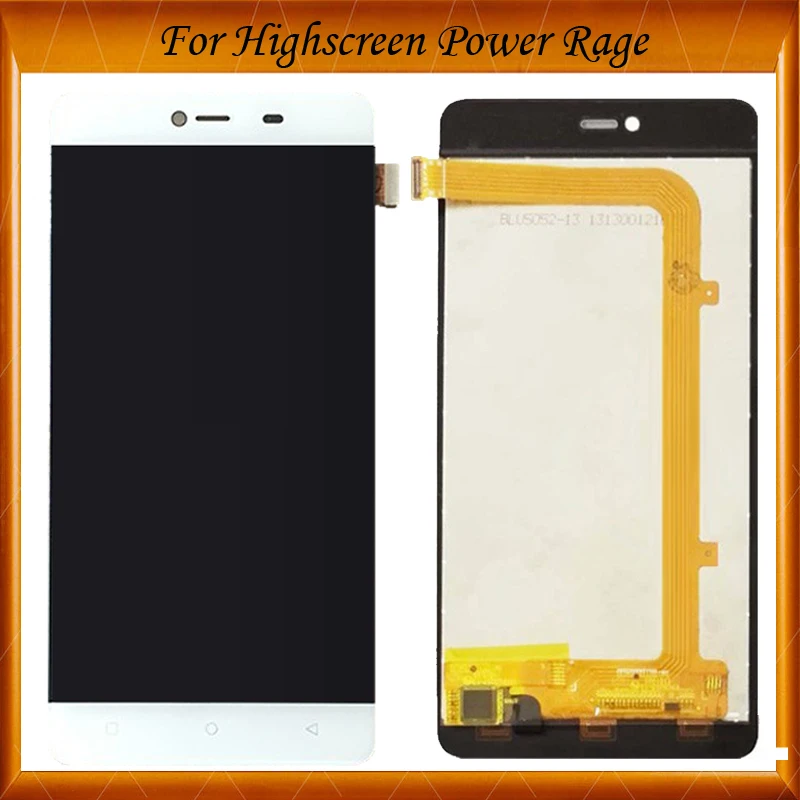 Высококачественный ЖК дисплей для Highscreen Power Rage с сенсорной панелью дигитайзер в