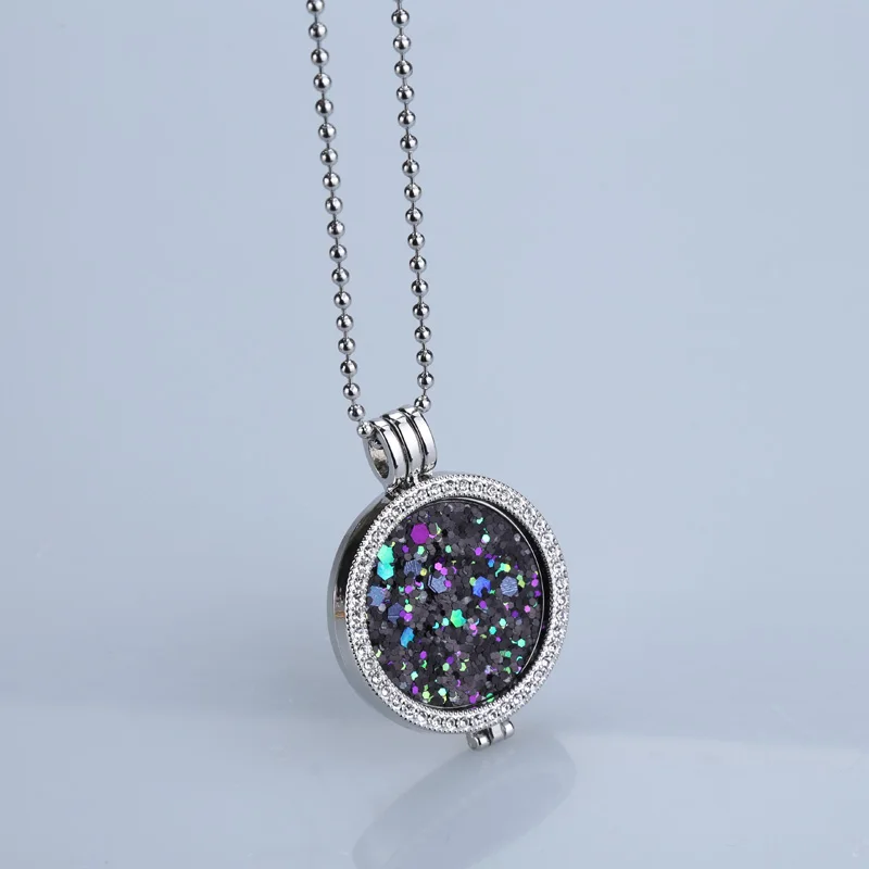 1 шт новый цвет my 33 мм Монеты Кулон для 35 монета держатель ожерелье кристалл