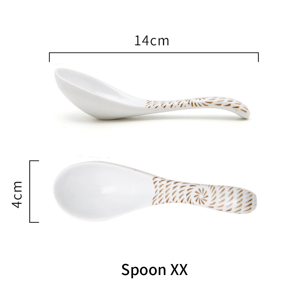 Spoon XX MDZF SWEETHOME керамическая чаша лапша суп салат риса посуда 6 дюймов и 8 дюймов - Цвет: Spoon XX