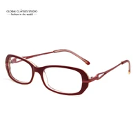 eyeglasses optical glasses acetate unisex high quality frame fashion style clean lens vintage classic design eyewear cnv 007