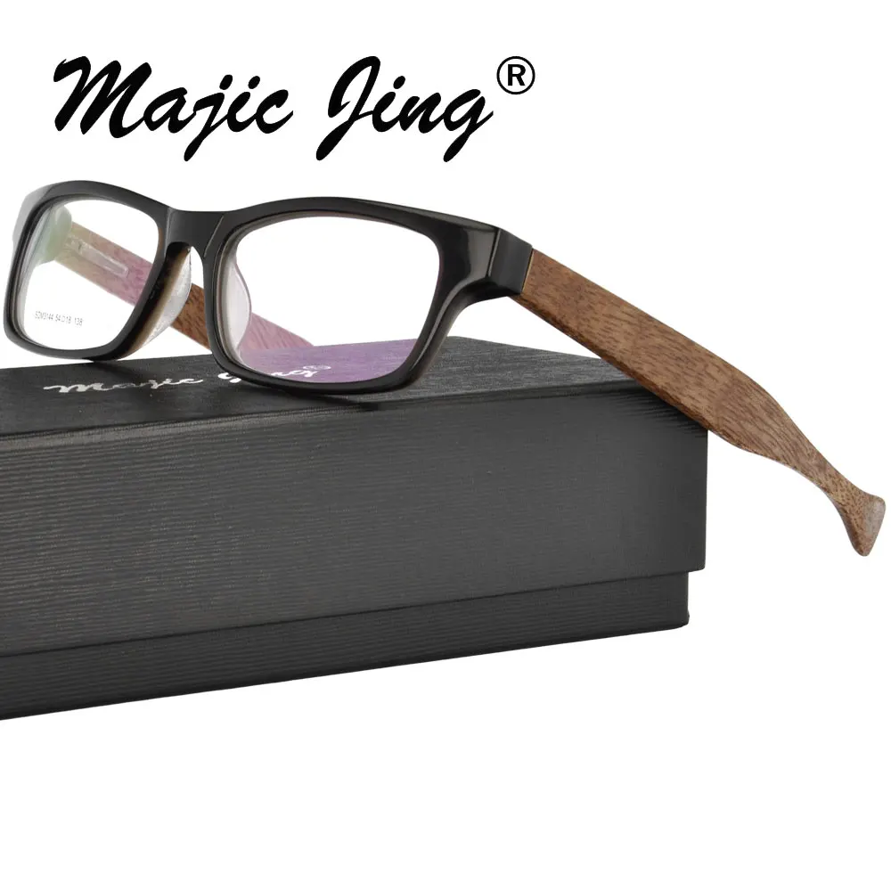 

Magic Jing Acetate myopia eyewear eyeglasses full rim prescription spectacles RX optical frames for men SDM3144