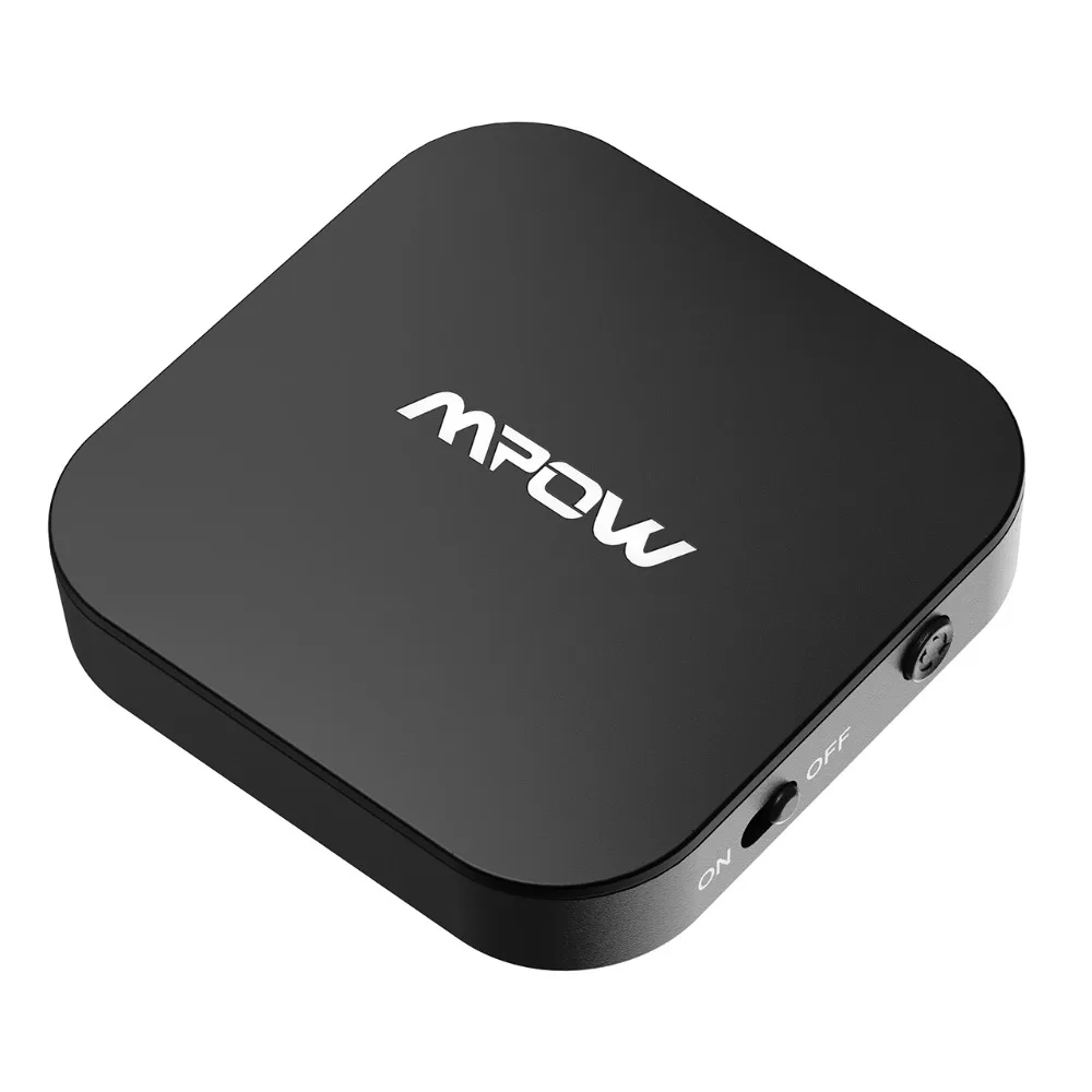 Mpow беспроводной bluetooth-передатчик Bluetooth 5,0 адаптер с aptX низкой задержкой 3,5 мм аудио адаптер Двухканальный для ТВ ПК CD плеера
