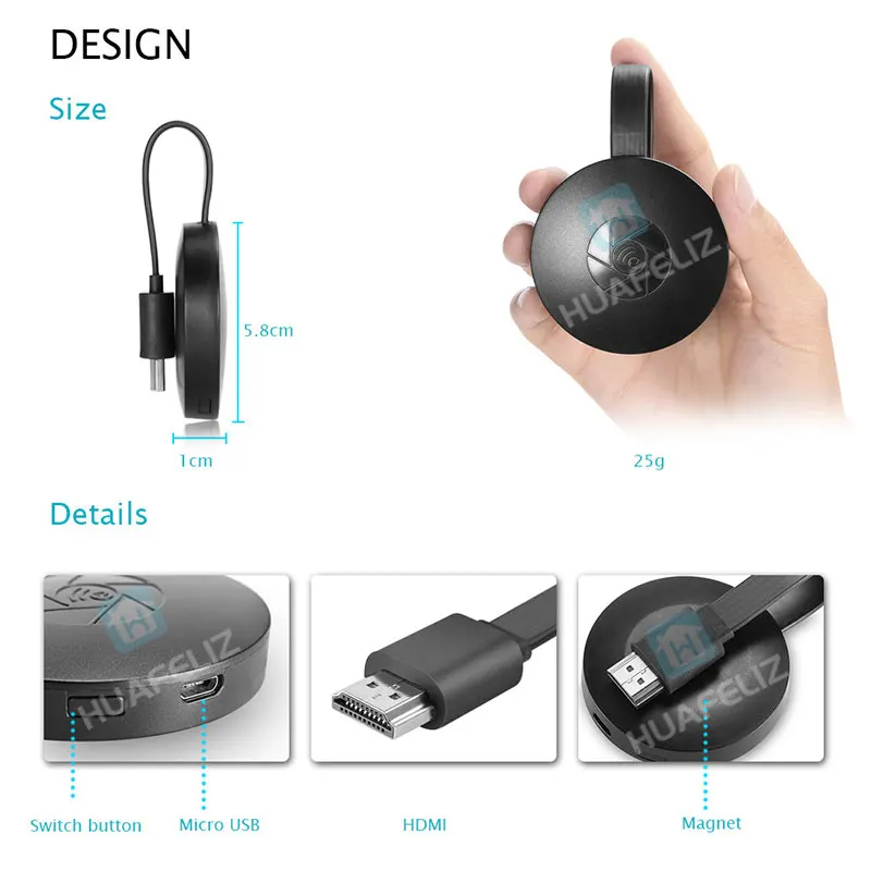 Горячая ТВ палка MiraScreen G2/M2/M9 Plus/X5 X5L ключ приемник Поддержка HDMI Miracast Airplay DLNA WIFI HD
