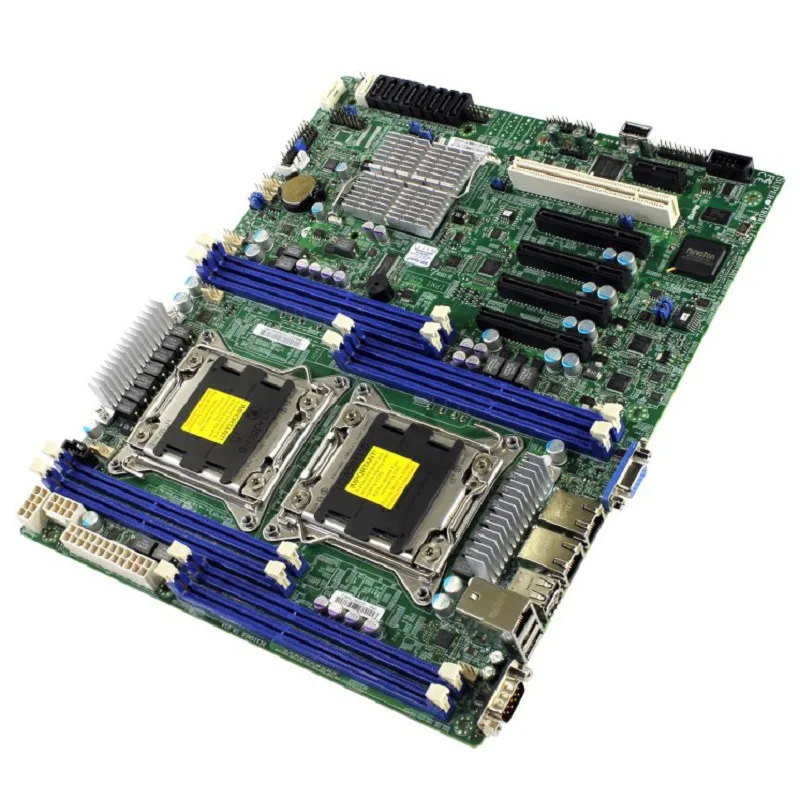Для Supermicro X9DRl-iF c602 2011-pin dual X79 servers рабочая станция Материнская плата поддерживает E5 V2 оригинальная б/у материнская плата