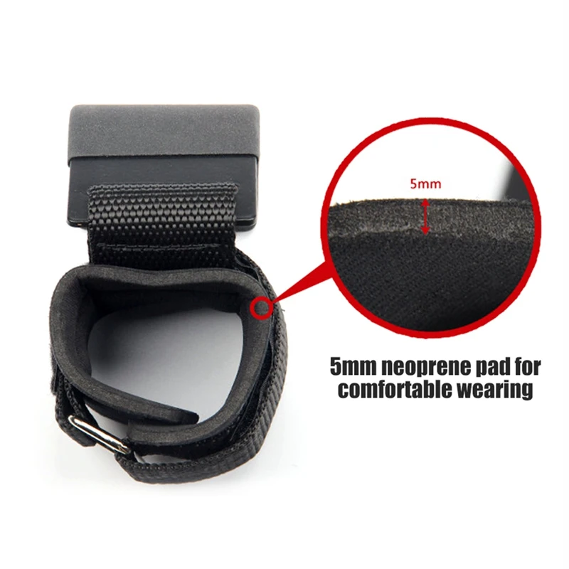 Профессиональная поддержка запястья с крючком Нескользящие руки для