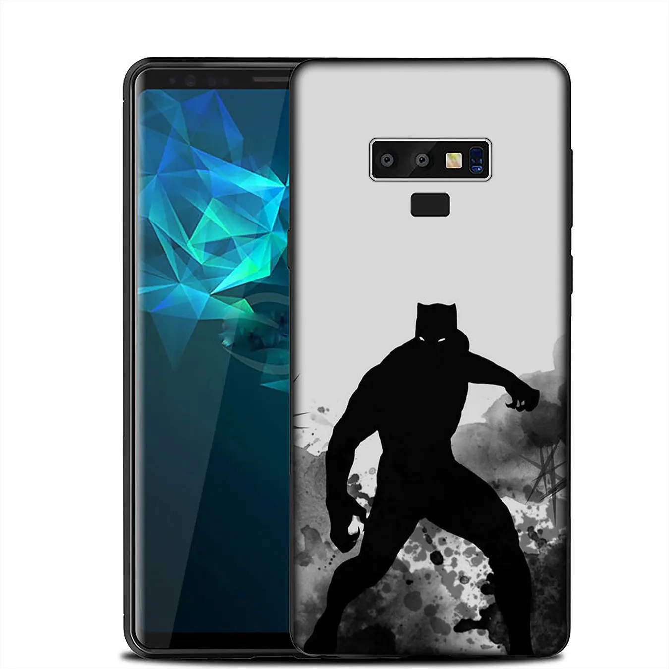 IYICAO Мстители Marvel Черная пантера Мягкий силиконовый чехол для Samsung Galaxy A6 Plus A9 A8 A7 2018