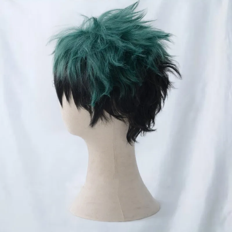 Искусственный парик для косплея Boku no Hero моя геройская Академия Midoriya Izuku с