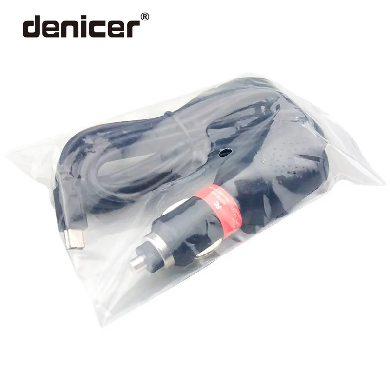 Denicer Mini USB вход DC12V 24V выход DC 5V 1000mA автомобильное зарядное устройство адаптер