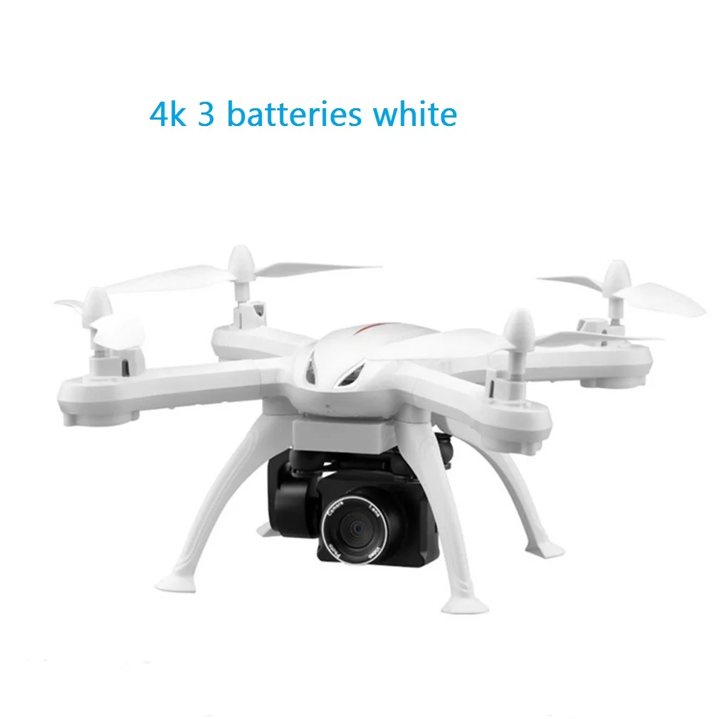 X6S Радиоуправляемый Дрон 4K 1080p Квадрокоптер с 720p 480p HD камерой 2,4 ГГц Wifi FPV дроны аэрофотосъемка Дрон долгое время RC самолет - Цвет: 4k 3 battery white