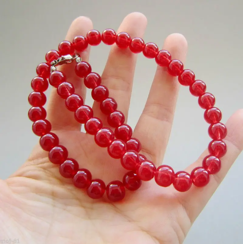 Горячие продажи новый Стиль&gt&gt&gt&gt&gt ДОВОЛЬНО 10 ММ ГЛАДКОЙ НАТУРАЛЬНЫЙ КРАСНЫЙ