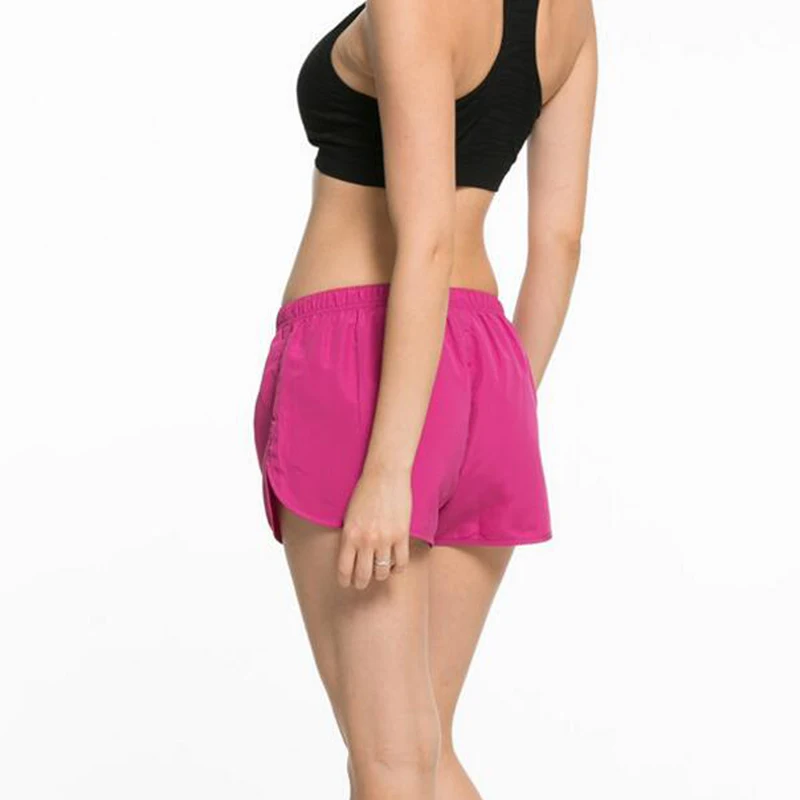 

YGYEEG Summer Women Shorts Casual Elastic Waist Loose Patchwork Shorts Trousers Running Breathable Female Workout Short Pants