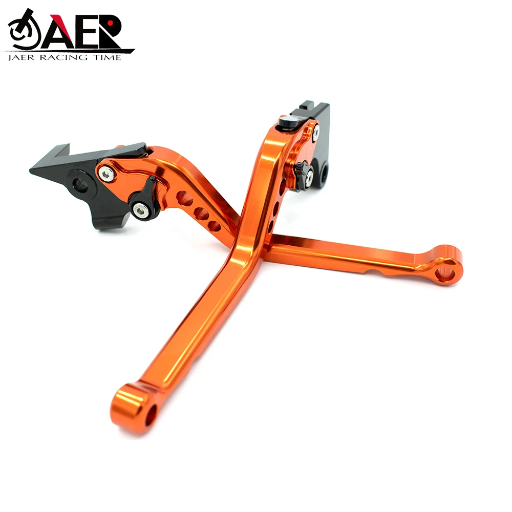 JEAR длинный CNC алюминиевый мотоцикл тормоза рычаг сцепления Набор для KTM 690 Duke SMC SMCR