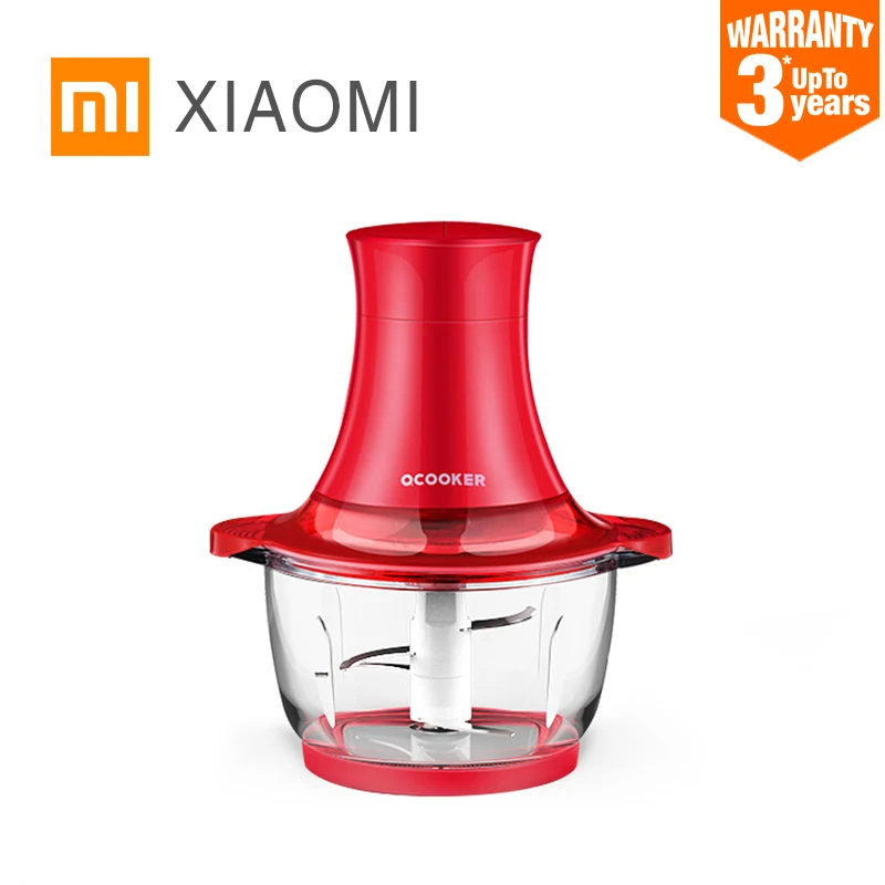 XIAOMI MIJIA QCOOKER электрическая мясорубка для дома бытовой кухни маленькая безопасная