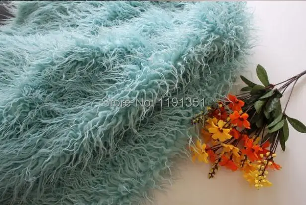 Newborn Photography Carpet Baby Long Shag Faux Fur Basket Stuffer Blanket Photo Prop Backdrop Posing Satin 75*50cm | Электроника