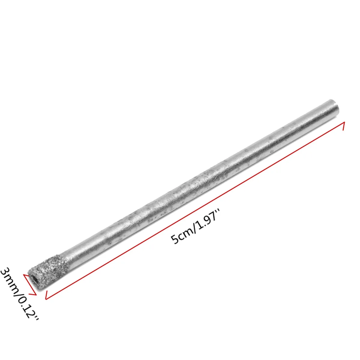 Новинка высокое качество 10 шт. 3 мм 1/8 дюйма Алмазное покрытие сверла для 50