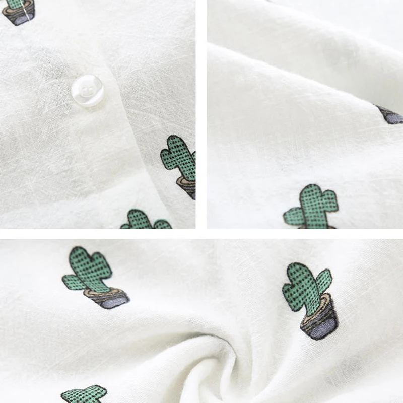 Женская льняная блузка Dioufond повседневная хлопковая рубашка с длинными рукавами