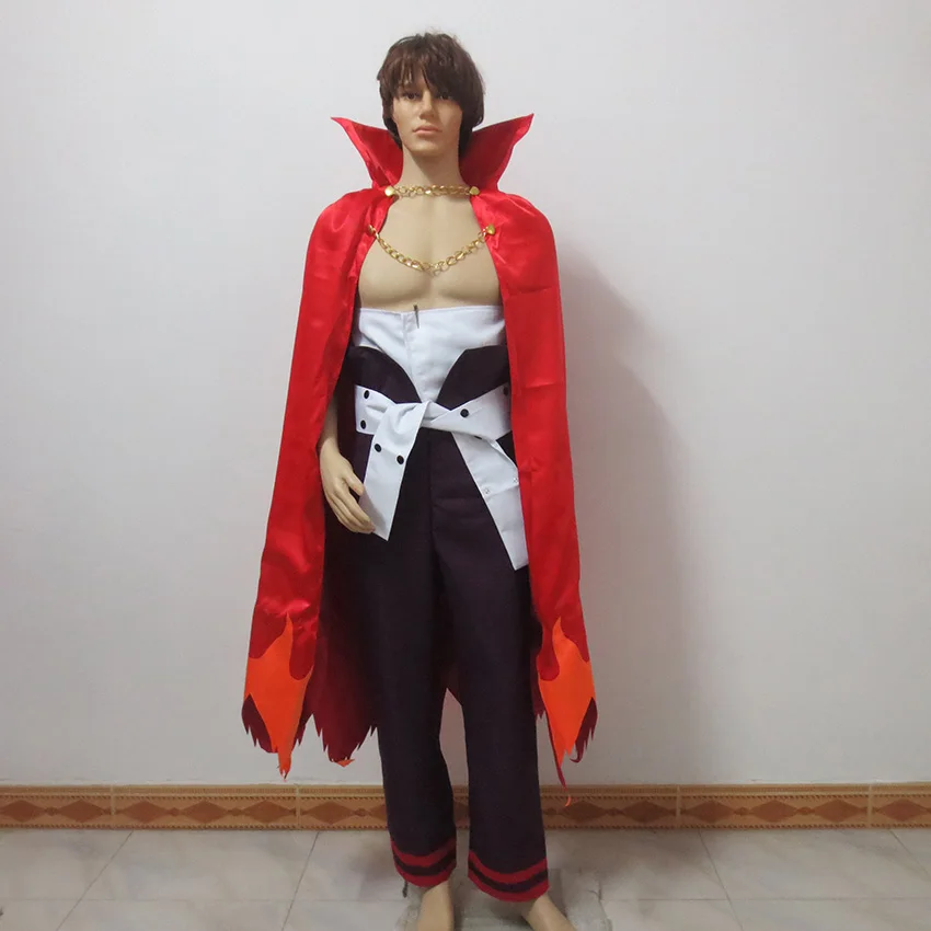 Tengen Toppa Gurren Lagann Kamina Рождественская вечеринка Хэллоуин униформа наряд косплей