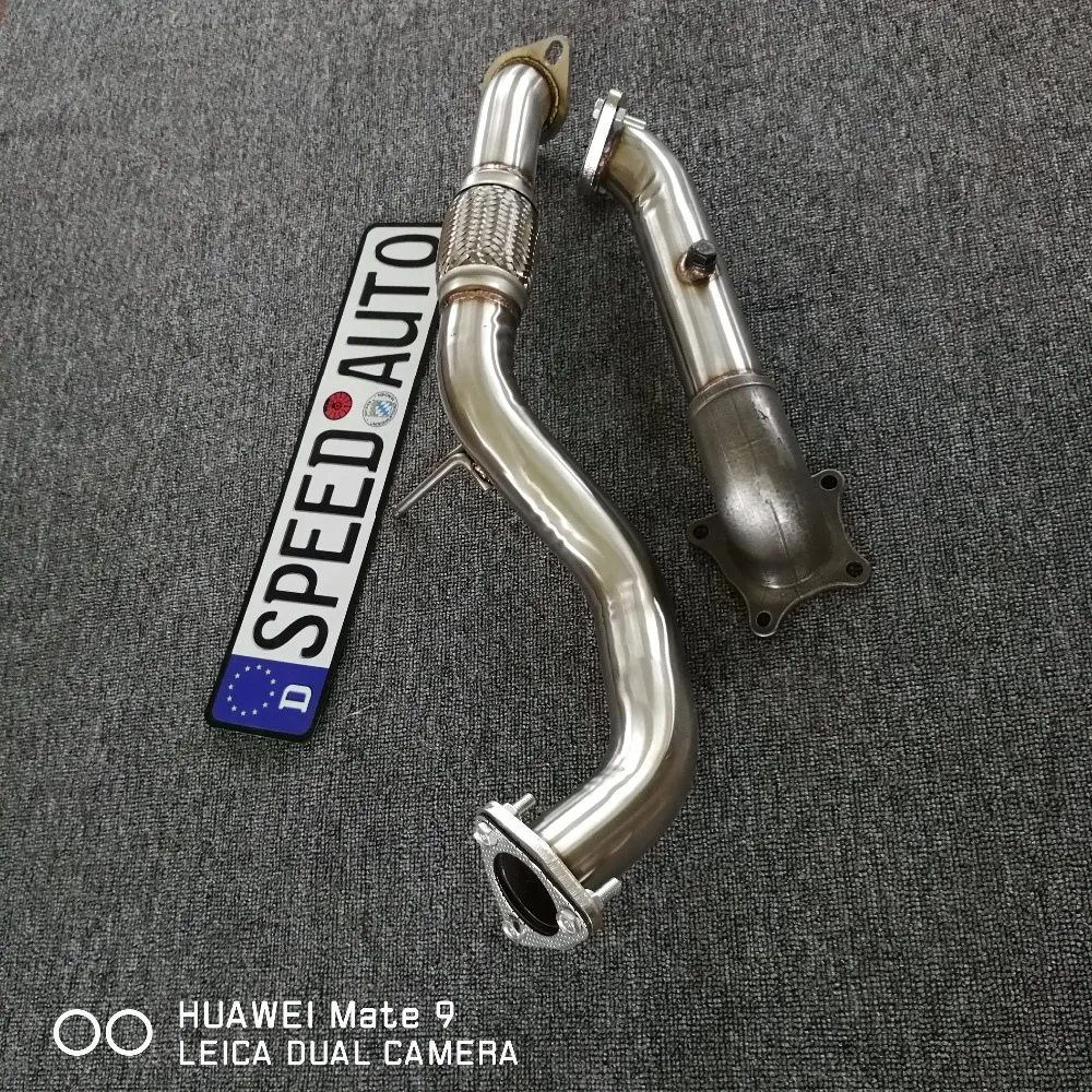 2,5 дюймов catless donwpipe для новых honda civic 1,5 t водосточная труба