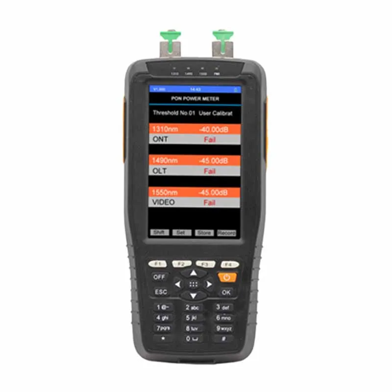Ручной Измеритель оптической мощности TM70B с длиной волны 1310/1490/1550nm Pons измеритель мощности оптического волокна EU вилка