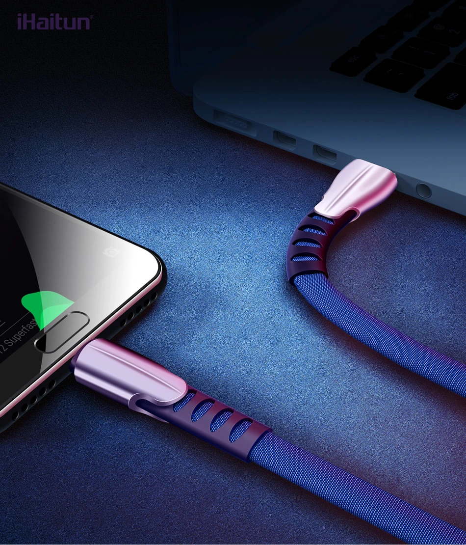 IHaitun 5A Тип usb C кабель для huawei Коврики 20 P20 Honor 10 Xiaomi Redmi Note 7 Pro Кабель Зарядное устройство Шнур быстрый 3,1 телефонный провод