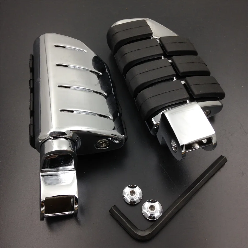 Aftermarket БЕСПЛАТНАЯ ДОСТАВКА мотоциклетные части резиновые Передние Подножки для