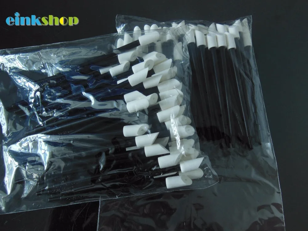Einkshop 50 шт. палочки для чистки тампоны t21 rubystick рубиновых принтеров очистки