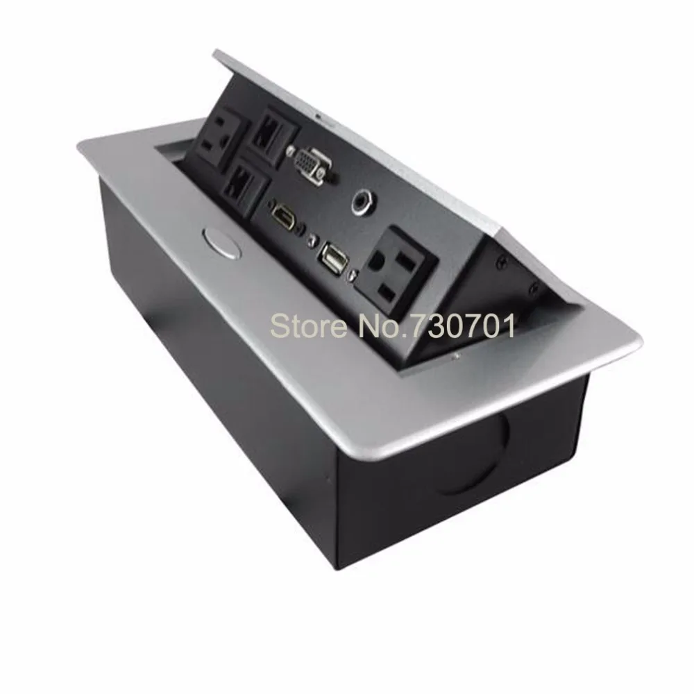 2019 круглый тонкий кабель аксессуары настольная розетка с 2 универсальными