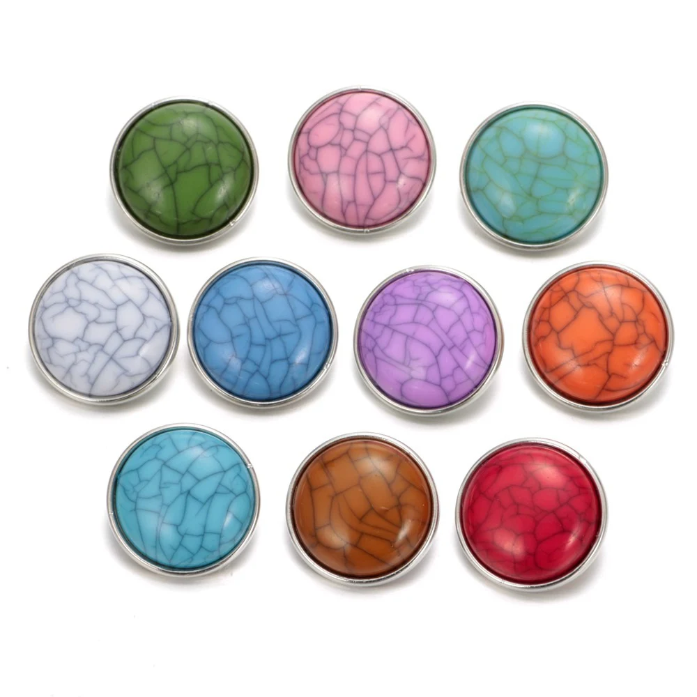 10 шт./лот Новое поступление цветов красный 18 мм кнопки Подвески подходят для DIY