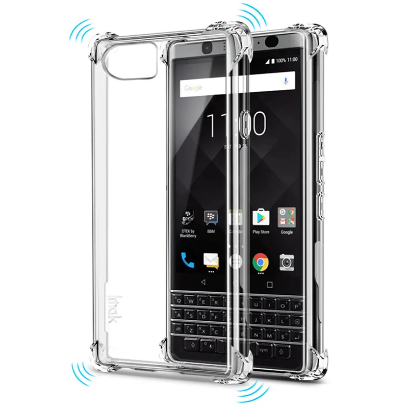 Ультратонкий прозрачный силиконовый чехол из ТПУ для BlackBerry Motion 5 дюйма защитные