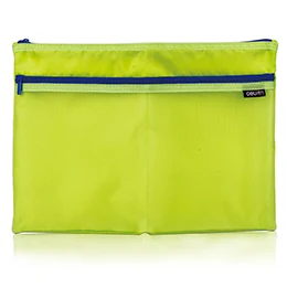 5841 A4 file bag Для кулинарно-деликатесной продукции A4 Размеры мягкий прочный двухслойные молнии папки для файлов книга Бумага файл папка для документов прямоугольник офисный изделие для подшивки документов - Цвет: 5841 A4 file bag