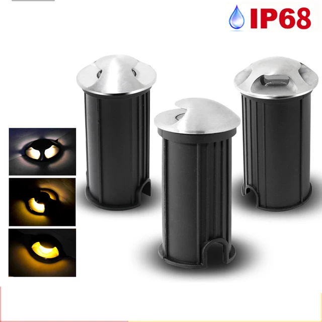 Новый IP68 AC12V/24 В 1 Вт подземный светильник настенный светодиодный на палубе