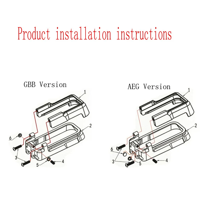 VULPO Tactical Magazine Well CNC из алюминия для AEG M4 И GBB M4 и AR-15 принадлежности для охоты