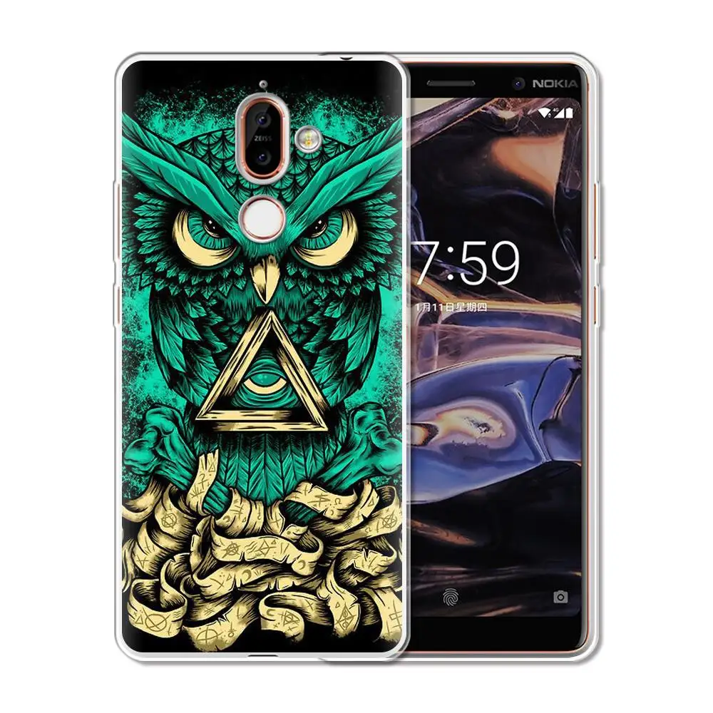 8403 Чехол для телефона чехол для Nokia 8 9 8,1 7 7,1 6 6,1 5 5,1 3 3,1 2 2,1 1 плюс силиконовый чехол-накладка из мягкого ТПУ чехол для Nokia X6 X7 X5 X3 Etui - Цвет: 8403